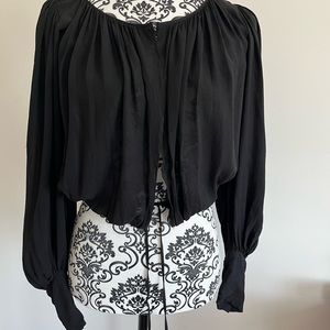 Vintage Chloe silk blouse, FR size 38
